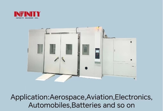 Walk-in Constant Temperature Humidity Testing Chamber  With 16 Device Connection Capability