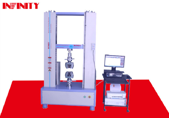 High Accuracy Universal Tensile Testing Machine Ball Screw Transmission Rod Adhesive Tape Servo Controlled