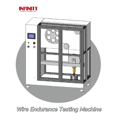 1000Kg Sensor Range Wire Endurance Testing Machine With Simple Program Editing And Continuity Detection Function