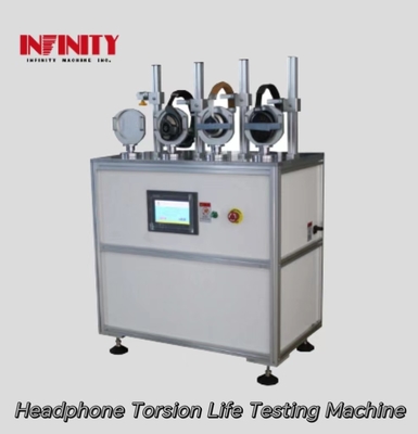 Remove Earphone To Detect Rotating Shaft Performance With Headphone Torsion Life Testing Machine IZ1011