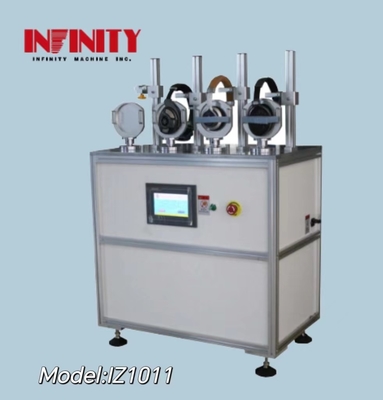 AC Servo Motor Drive Headphone Torsion Life Testing Machine For Precise Test Angle And Rotation Speed
