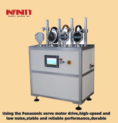 High Speed Low Noise Headphone Torsion Life Testing Machine with AC Servo Motor