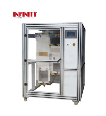 Electronic Products Drop Testing Machine , 2 Station Roller Drop Tester