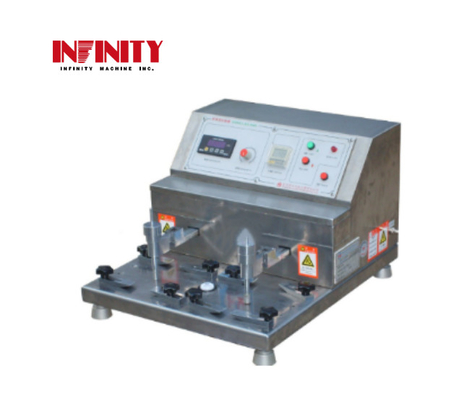 Stainless Steel Friction Tester In Abrasion Resistance Test Machine , High Speed