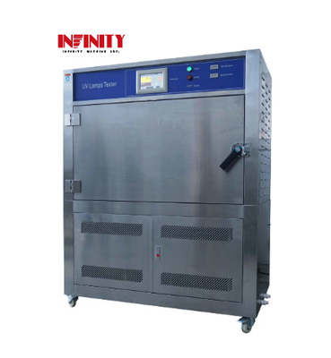 500 L UV Test Chamber Aging Lamps For Temperature Shining Strength Humidity