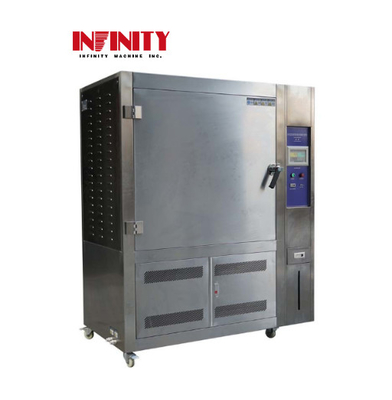 Sun UV Aging Environmental Test Chambers UV Lamp Accelerated Weathering RT+10℃~70℃ 90% RH ~98% RH AC220V 50Hz 3KW