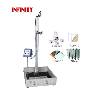 1000mm Height Drop Testing Machine With Touch Panel Setting And Display 2Kgf Test Load Drop Weight Testing