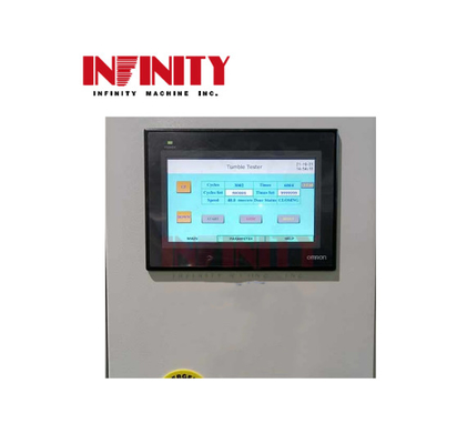 1000mm 500mm Tumble Test Machine For Handheld Devices With Touch Panel Control 5~20 times /min