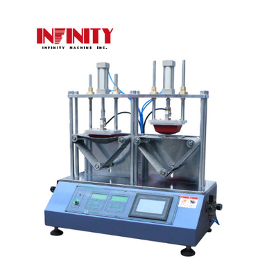 Soft Tensile Compressive Strength Testing Machine 2 Stations SMC Component estimate the anti-pressing function of mobile