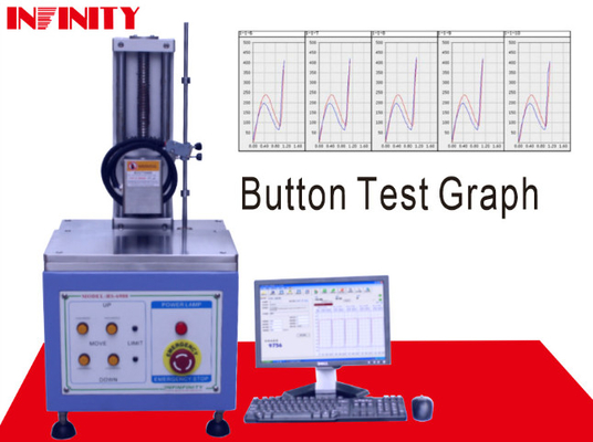 Servo Control Keyboard Button Tester For  Keystoke / Switch Button Force Testing