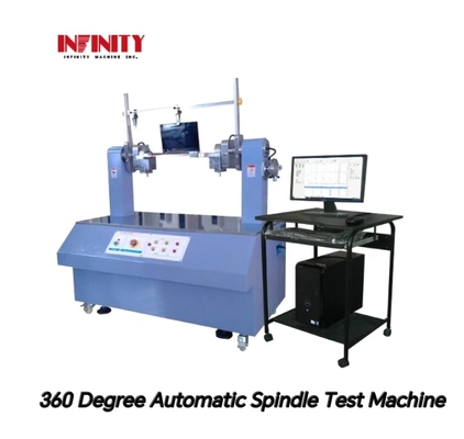 Accurate 360 Degree Automatic Spindle Test Machine With Torsion Attenuation And Test Reports