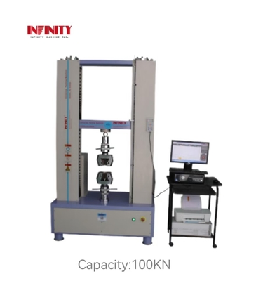 100KN Servo Controlled Universal Tensile Testing Machine for Pushing and Bending Test