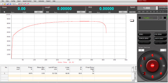 Universal Tensile Testing Machine UTM Force Capacity 50KN 100KN Universal Test Strength