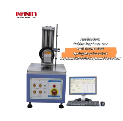 Load Accuracy ±0.5% Automatic Induction Testing Servo Control Keystroke Switch Tester