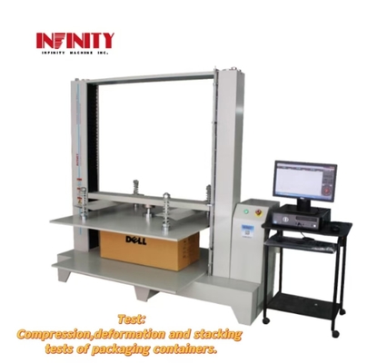 ISO2872 Standard Compression Strength Testing Package Container Compression Tester