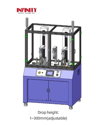 Mobile Phone Micro Fall Testing 6 Sides 4 Corners Repeated Slight Drop Test Machine