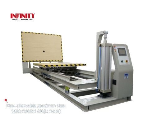 Packaging Incline Impact Testing Machine Impact Speed Range 1.305 ～ 5m/s
