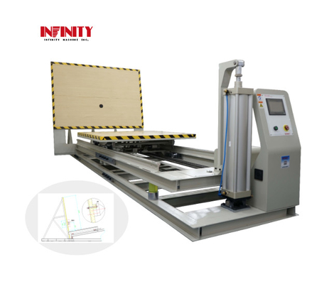 GBT-4857.22 Impact Speed 1.305～3.78m/s Packaging Incline Impact Testing Machine