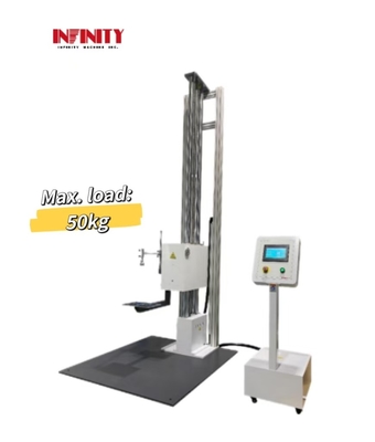 Customizable Drop Height 300~1500mm Carton Packaging Free Fall Drop Test Machine