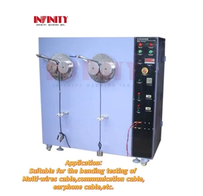 Easy Operation Left and Right Rotation Wire Cable Bending Cycle Fatigue Testing Machine