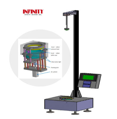 High Precision Falling Dart Impact Testing Machine Measuring Range 300g-2000g