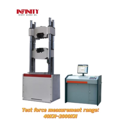 Micro Electro Hydraulic Servo Tensile Compression Testing Machine For Light Industry