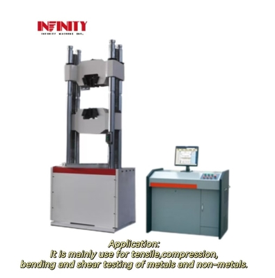 Max. Test Force 2000KN Micro Electro Hydraulic Servo Tensile Compression Testing Machine
