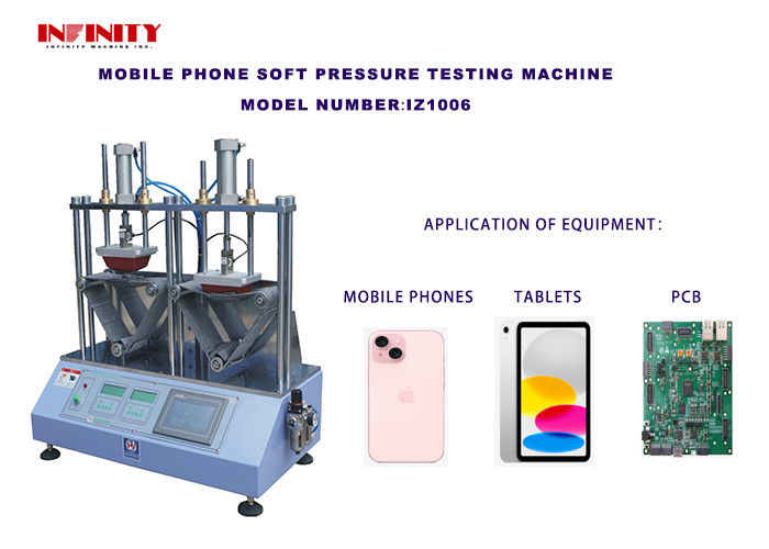 Mobile Phones And Tablets Compression Test Machine Soft Pressure