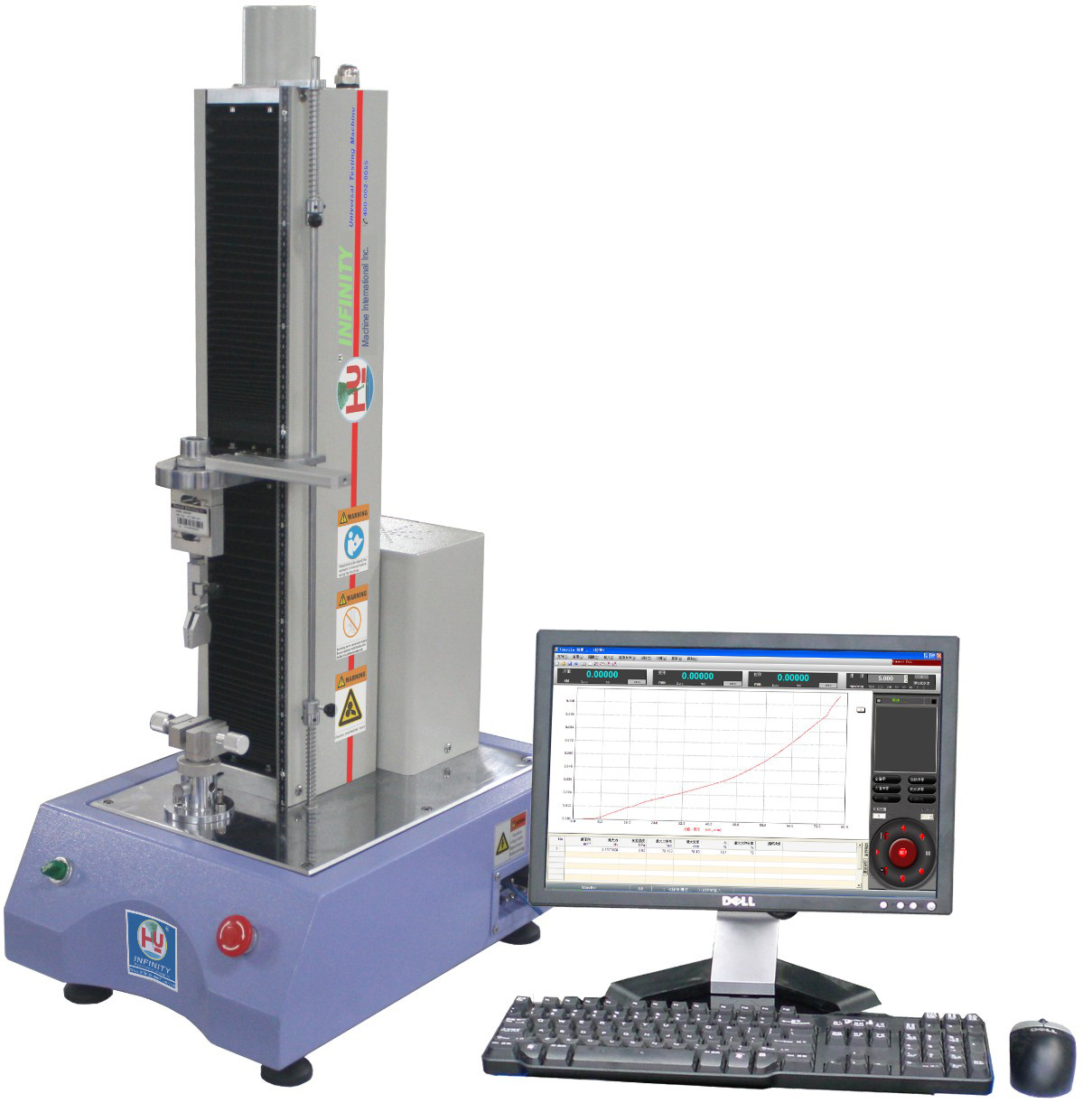 Electronic Tensile Testing Machine / Bend Test Equipment Computer Control