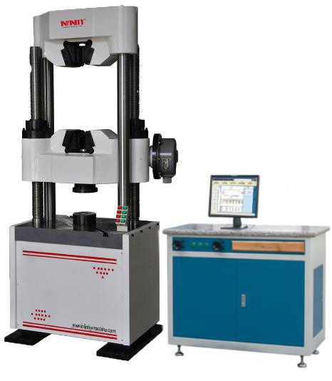 Three Phases Computerised Universal Testing Machine With Hydraulic Clammping