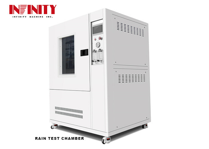 7 Inch Touch Screen Rain Test Chamber PLC Control IPX1~4 Waterproof Grade Testing