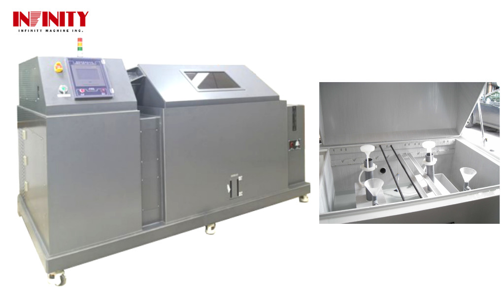 150L Salt Spray Test Chamber With Imported CPVC Polyethylene Board Box Structure