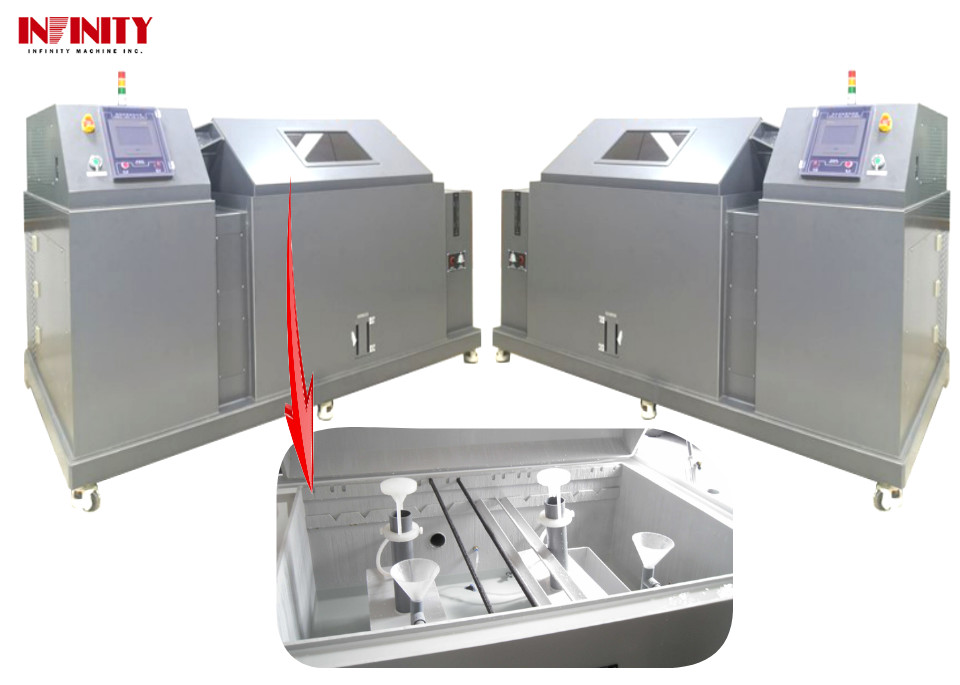 Adjustable Angle Salt Spray Test Chamber For Organic Overlays On Metal Materials