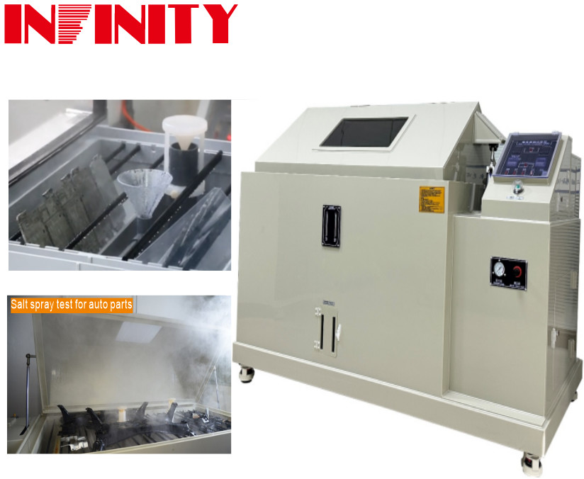 Salt Fog Spray Corrosion Test Chamber With Temperature Range RT 5C-60C For Laboratory Sealing Cover