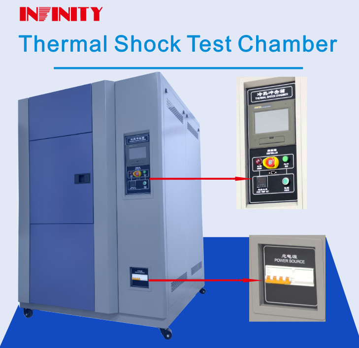 Thermal Shock Test Chamber Suitable For Electrical Temperature Fluctuation ±1C IE31A1