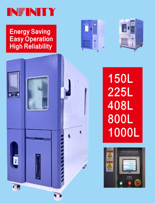 13kw Constant Temperature Humidity Test Chamber Stainless Steel Sample Rack 2 Layers