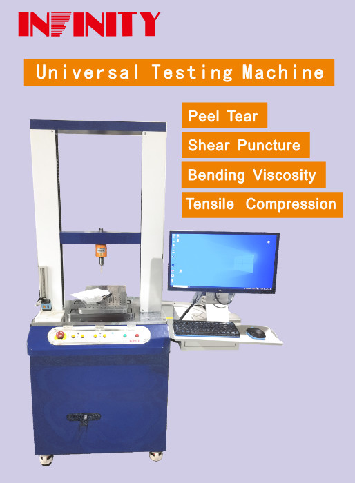 Floor Type Universal Push And Pull Testing Machine Suitable For Electronic Components