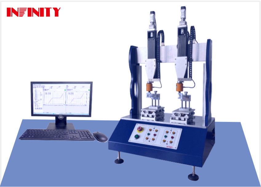 High Accuracy Dual-station Sway Force Testing Machine with Switchable Language Interface