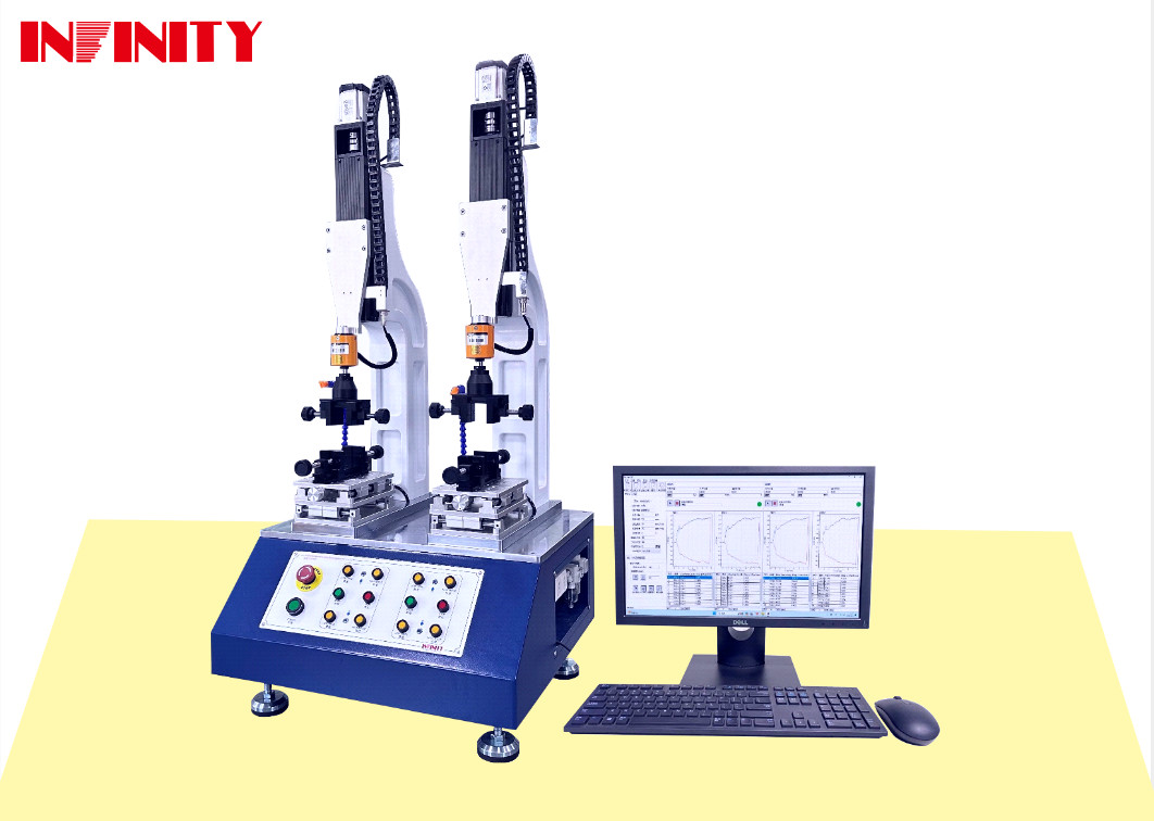 Double Station Insertion Extraction Force Test Machine Accurate And In AC220V 5A 50Hz