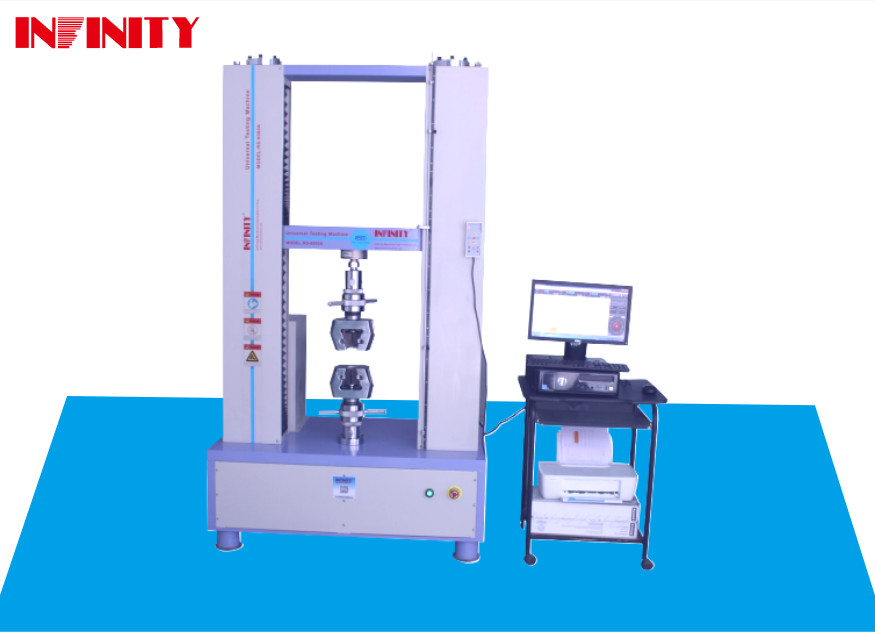 Shearing Features Texile Universal Tensile Testing Machine With 1500 Kg Main Unit Weight 380V