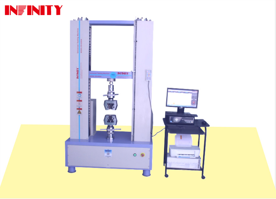50 HZ Power Supply Servo Controlled Tensile Testing Machine High Precision Hand Point Collection