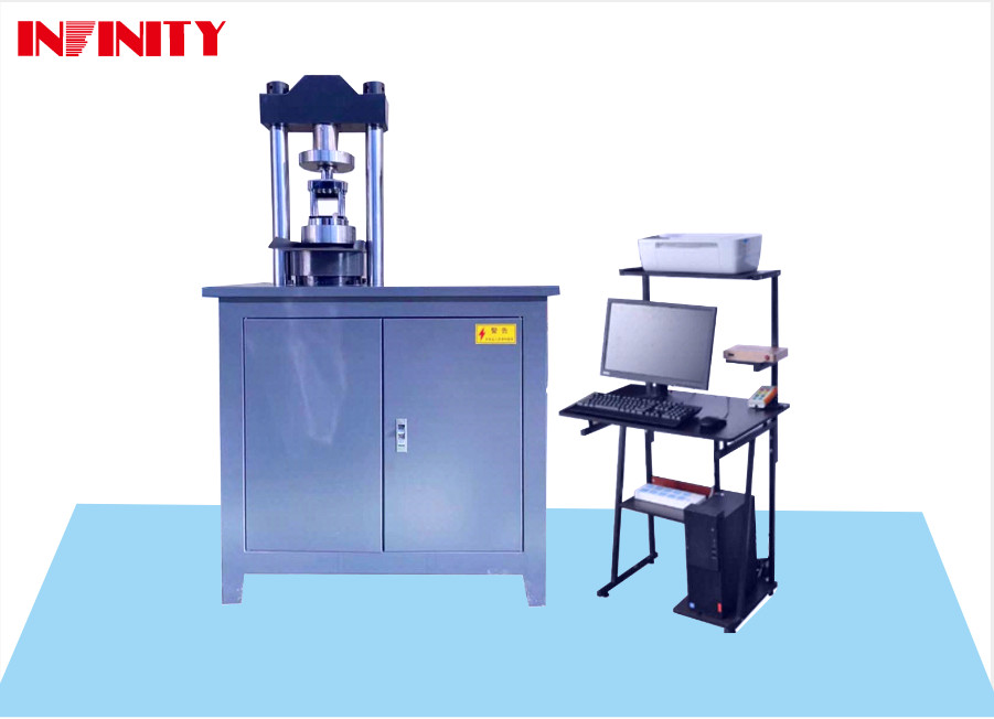 Building Bricks Concrete Compression Force Test Machine with Φ 130mm Piston Diameter