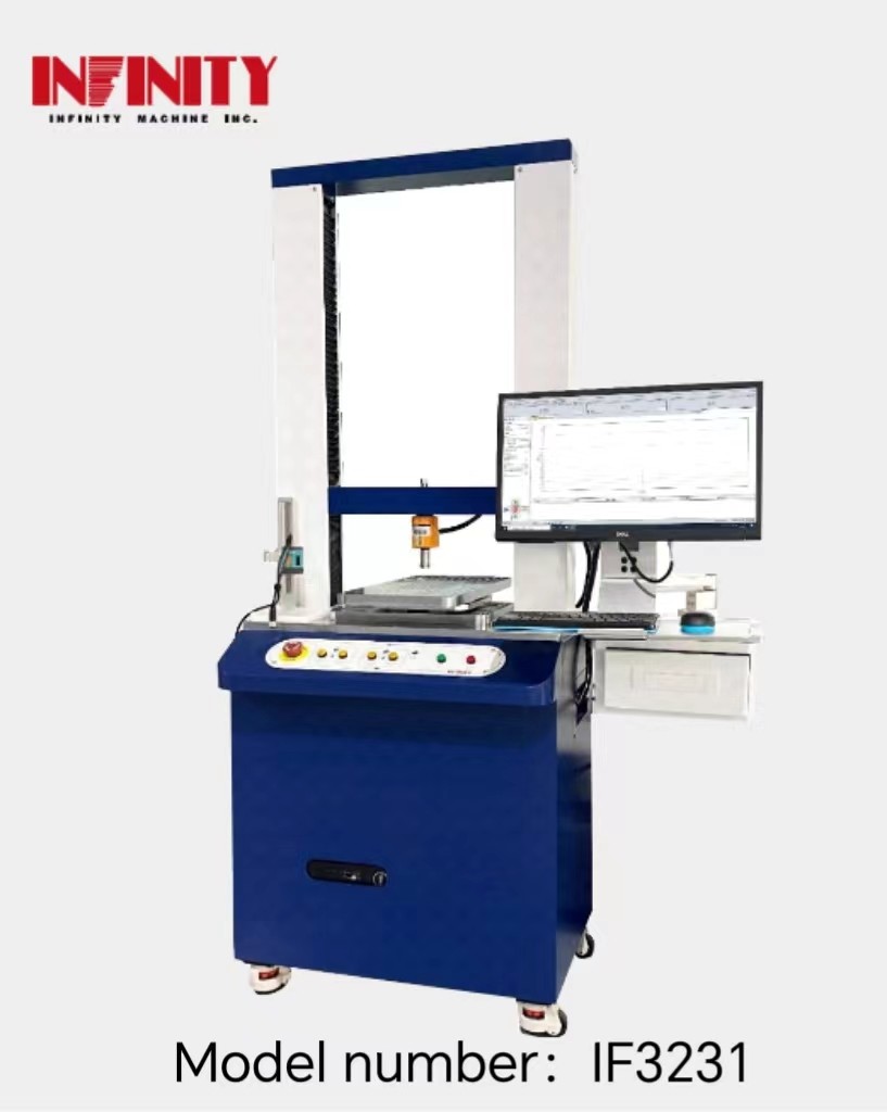 AC220V 5A 50Hz Push And Pull Testing Machine For Test Speed 0-1000mm/min