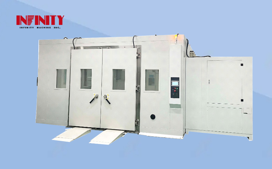 Walk-in Constant Temperature Humidity Testing Chamber  With 16 Device Connection Capability