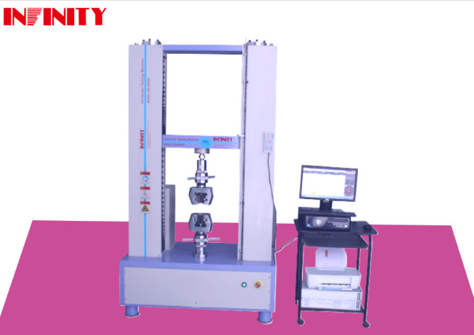 AC Servo Motor Shearing Rubber Plastic Sponge Universal Tensile Testing Machine For Industrial