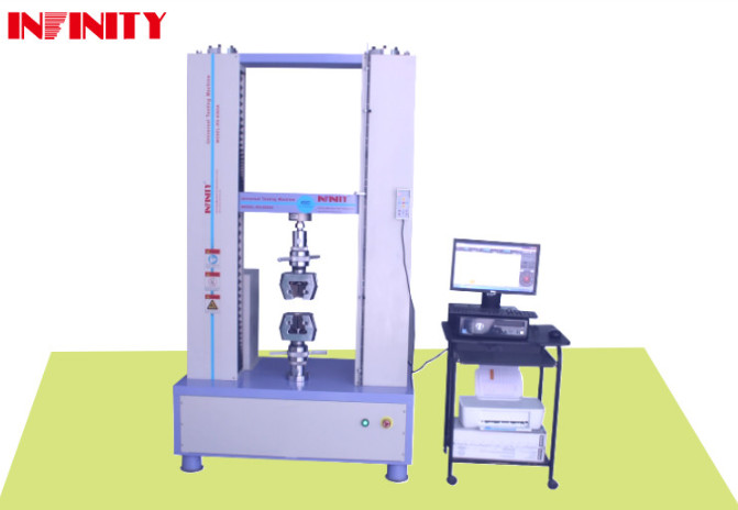 High Precision Servo Controlled Universal Tensile Testing Machine Load Accuracy ±0.25% Unit Switchable To N