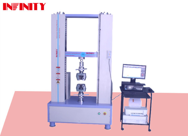 Fabric Servo Controlled Universal Tensile Testing Machine Switchable Unit Lbf/In2