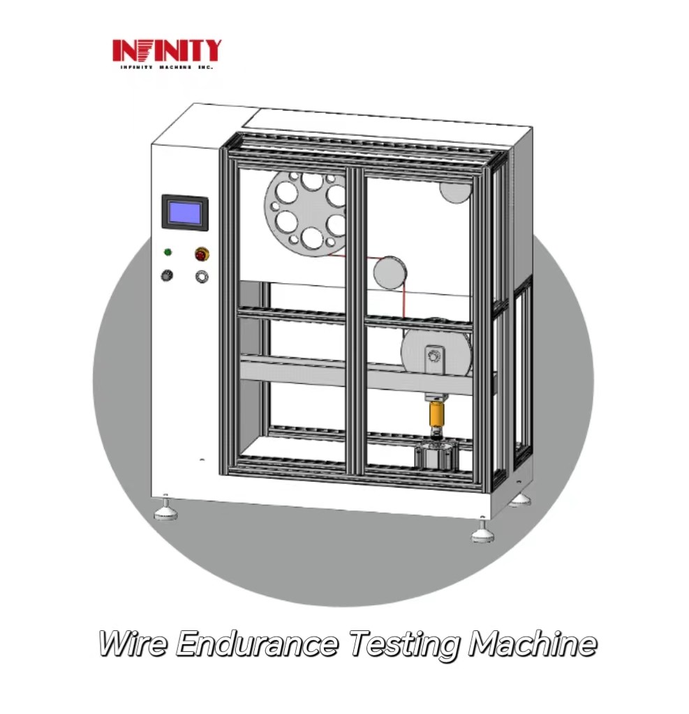 Adjustable Wire Endurance Testing Machine For Tension Load Of 300-950Kg And Sensor Range Up To 1000Kg 10KN