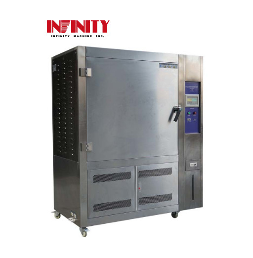 Sun UV Aging Environmental Test Chambers UV Lamp Accelerated Weathering RT+10℃~70℃ 90% RH ~98% RH AC220V 50Hz 3KW