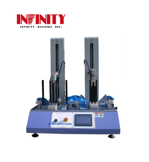Blue 2-Station Drop Weight Tester For Desktop 5 ~ 25 Cycles / Min